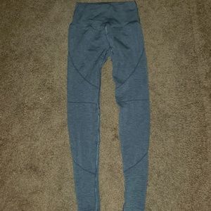 Grey Alphalete leggings size small NEVER WORN